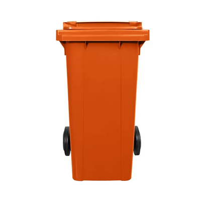 Contentor de Lixo 120 Litros – Sem Pedal - LARANJA