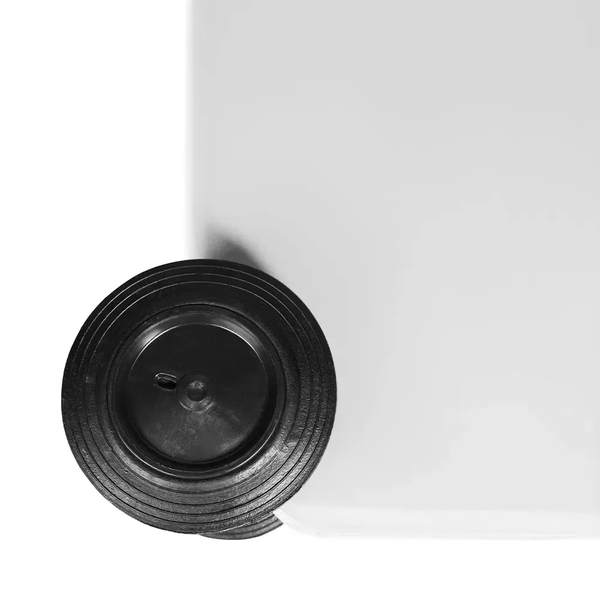 Contentor de Lixo 120 Litros – Sem Pedal - BRANCO | Cor: Branco, Litros: 120 Litros, Pedal: Sem Pedal, Tipo de Material: Plástico