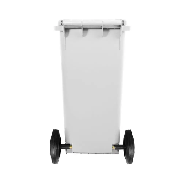 Contentor de Lixo 120 Litros – Sem Pedal - BRANCO | Cor: Branco, Litros: 120 Litros, Pedal: Sem Pedal, Tipo de Material: Plástico