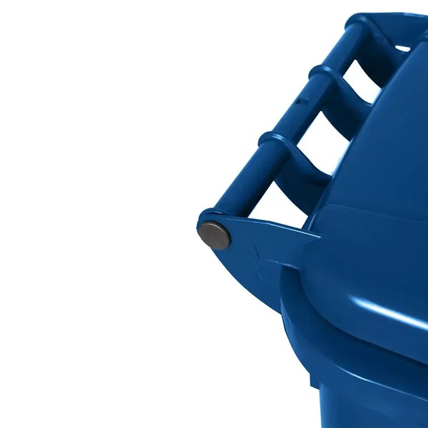 Contentor de Lixo 120 Litros – Sem Pedal - AZUL | Cor: Azul, Litros: 120 Litros, Pedal: Sem Pedal, Tipo de Material: Plástico