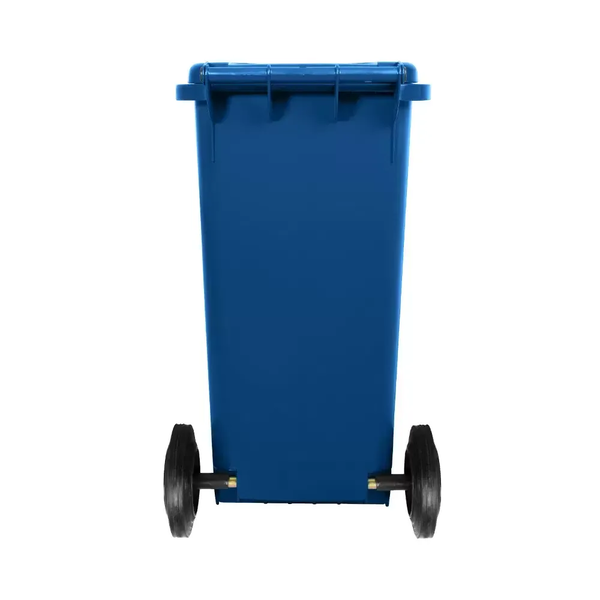 Contentor de Lixo 120 Litros – Sem Pedal - AZUL | Cor: Azul, Litros: 120 Litros, Pedal: Sem Pedal, Tipo de Material: Plástico