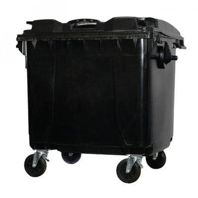 Contentor Plástico 1000 Litros Preto