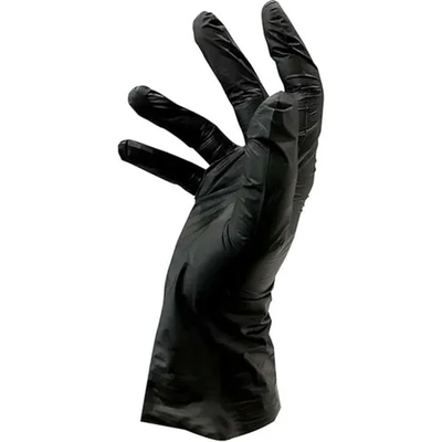 Luva Viniflex Vabene C/100 UN. - Tamanho P - PRETA