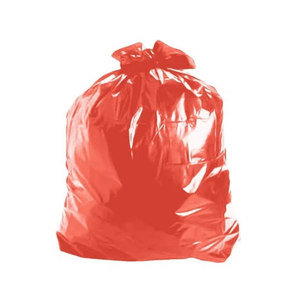 Saco para Lixo 200 Litros Vemelho P5 – 90x120 cm – Pacote com 100 Unidades