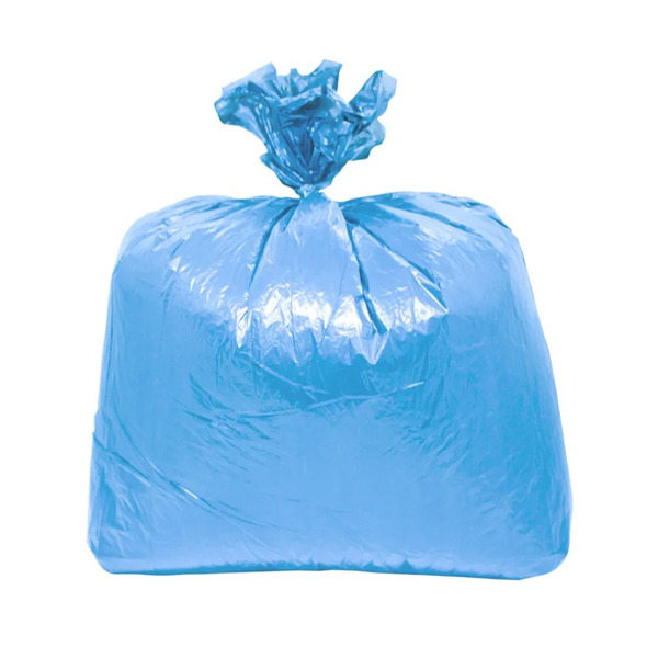 Saco para Lixo 40 Litros Azul 60x75 - 100 Unidades 2 Kg