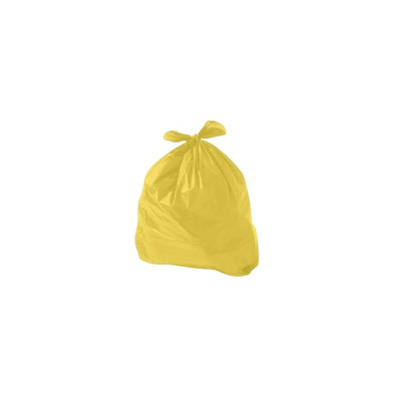 Saco para Lixo 40 Litros Amarelo 60x75 - 100 Unidades 2 Kg
