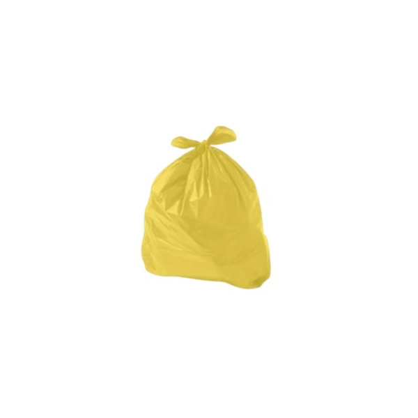 Saco para Lixo 40 Litros Amarelo 60x75 - 100 Unidades 2 Kg