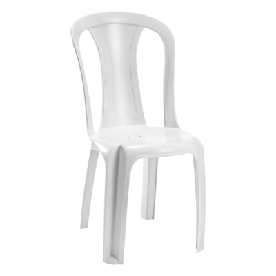Cadeira Plástica Bistro Ametista Branca