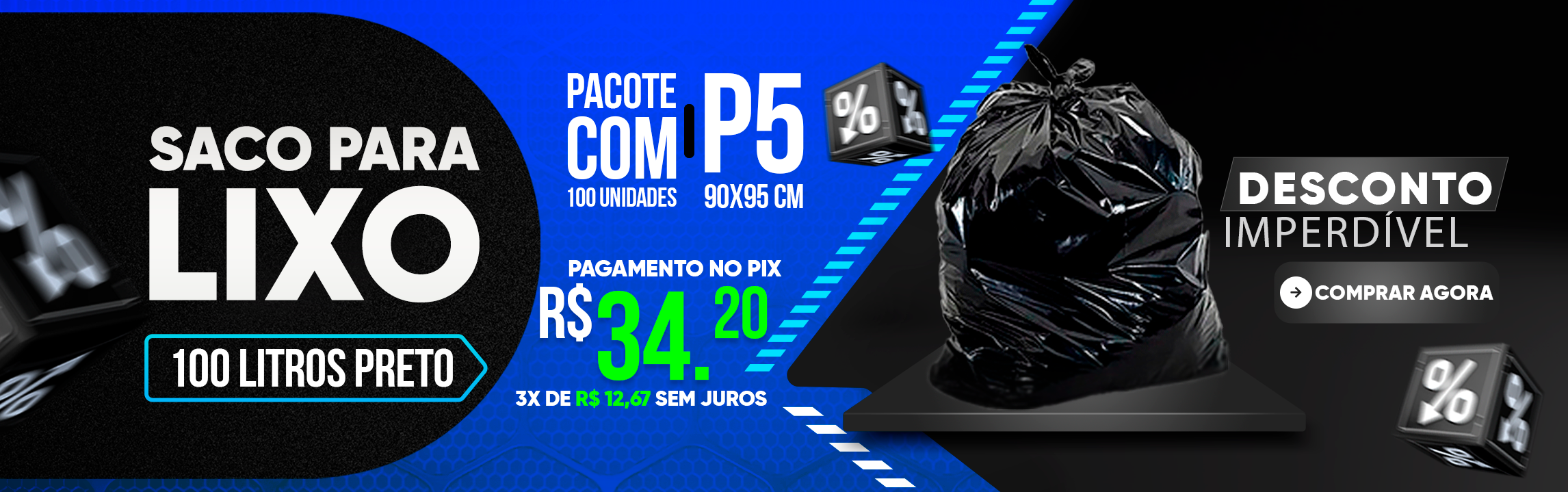 banner Saco Para Lixo P5